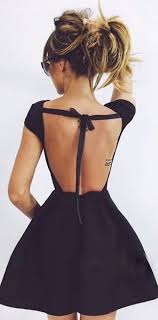 The Dark Side Of Fashion Your Perfect Black Street Look Fashion Cute Dresses Dress Backs
