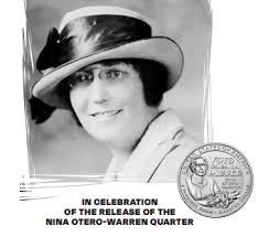 Exciting!! We will be performing tomorrow for members of the Smithsonian,  and U.S. Mint at New Mexico History Museum, celebrating the life of Nina  Warren Otero.