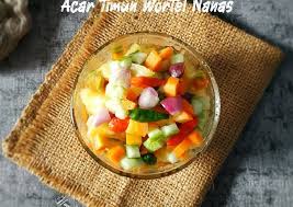 Resep acar timun mentah campur wortel dan nanas yang segar. Resep Acar Timun Wortel Nanas Mentah Resep Acar Timun Wortel Nanas Oleh Nuniek Wijayanti Cookpad Namu Pada Resep Acar Timun Kali Ini Hanya Menggunakan Abahan Utama Timun Dan Wortel Saja