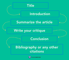 Refer to your summary in the process and describe how well the author has covered the topic. How To Write An Article Review Tips Outline Format