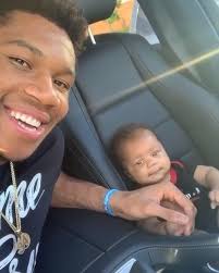 Giannis antetokounmpo is taller than goliath, has hands much larger than bunnies and rabbits, and can move quickly. Thescore Giannis Hands Are Bigger Than His Baby Facebook