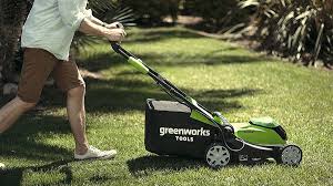 Test Et Avis De La Tondeuse Sur Batterie G40lm41 Greenworks 2504707uc Zone Outillage