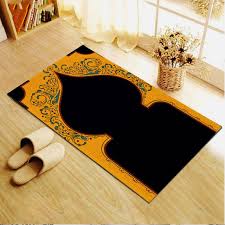  Elite Velvet Antislip Prayer Rug Sejadah Thick And Soft Prayer Rug 66x120 Prayer Mat Mulism Islamic Gift Orange Bla Prayer Rug Muslim Prayer Rug Islamic Gifts