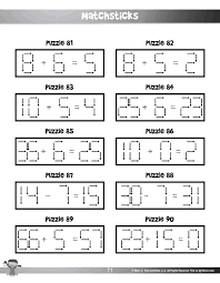 Brain teasers for kids differ from other complex or abstract problems because they're usually done for fun. Printable Matchsticks Brain Teaser Puzzle Woo Jr Kids Activities Children S Publishing