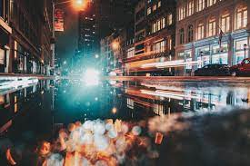 Semua sumber daya latar belakang unduh jalan kota latar belakang atau foto ini dan anda dapat menggunakannya untuk berbagai keperluan, seperti spanduk, wallpaper, latar belakang. Wallpaper Nacht Stadt Strasse Blendung Bokeh Licht Hd Breitbild High Definition Vollbild