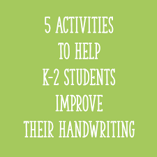 Handwriting worksheets for 2nd grade. 5 Activities To Help K 2 Students Improve Their Handwriting Learning At The Primary Pond