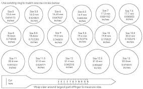 67 qualified printable ring size chart actual size