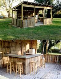 A relaxed resort, a posh. Outside Bar Ideas With Pallets Novocom Top