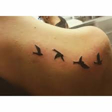 Birds In Flight Tattoo Meaning Cutelittletattoos Shoulder Tattoo Birds Tattoo Flying Bird Tattoo