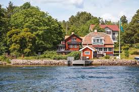 Les Iles De L Archipel De Stockholm Maison Rouge Archipel Stockholm Sweden Archipel De Stockholm Stockholm Archipel