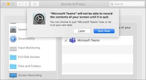 If you're looking to walk someone through a process that doesn't require much editing, consider to stop recording, click the square stop button and snagit will open the recording in the snagit editor so you can trim or share your video. Allow Teams Access To Camera Microphone And Screen Sharing In Macos Microsoft Teams Marquette University