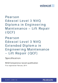 Lift technicians with basic electrical or mechanical qualifications usually earn between $55,000 and $75,000 a year. Nvq Qcf Engineering Maintenance Lift Repair L3 Pearson Qualifications