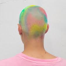 Pink hairstyles, haircuts and colors. This Berlin Based Hair Artist Makes Buzzcuts Her Psychedelic Canvas Vogue