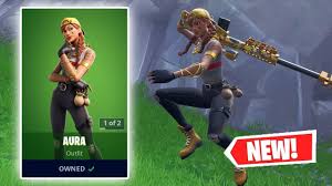 Aura was first released in season 8. New Aura Skin Gameplay In Fortnite Youtube