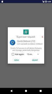 Apaga y enciende tu smartphone sin complicación alguna. Quick Reboot For Android Apk Download