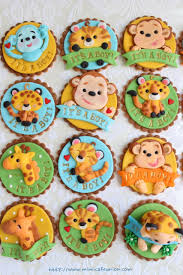 Tajiaa 48 pcs cupcake toppers baby jumpsuits cupcake picks for baby shower party decorations (it's a boy) 4.7 out of 5 stars. Safari Cupcakes For Baby Shower Online