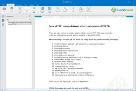 Last year, i was able to open the file in windows and print it to a pdf driver printer, thus creating an unsecured copy of the file. Secure Pdf File Protect Pdf Document Secured Pdf Viewer Reader Locklizard