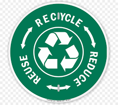 Kitar semula dapat mengurangkan bahan buangan, mengurangkan penggunaan bahan mentah baru, mengurangkan. Recycling Logo Clipart Sticker Emblem Label Transparent Clip Art