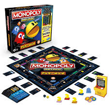 ¡disfruta ya de este juegazo de por los jugadores caerán en propiedades que pueden comprar a un banco imaginario, o dejar que el banco las subaste en caso de no ser compradas. Juego Monopoly Arcade Pac Man