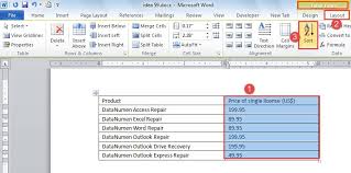 Sorting in r programming is easy. How To Quickly Sort Numerical Data In Your Word Document Data Recovery Blog