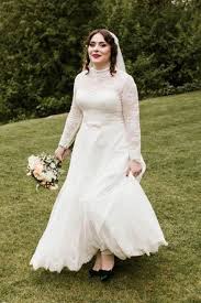 Get the best deals on ankle length wedding dresses and save up to 70% off at poshmark now! Elegant Lace Illusion High Neck Long Sleeves Ankle Length Solid Sheath Wedding Dress Pleated Wedding Dresses Wedding Dresses Sheath Wedding Dress