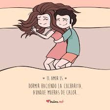 Que Rico Es Dormir Abrazados Y Despertar A Media Noche Y Ver Que Estas A Mi Lado Cosas Lindas De Amor Frases De Ternura Frases Love