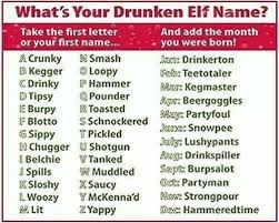 Pin By Suzanne Koopman On Too Funny 4 Christmas Elf Name Generator Christmas Elf Names Elf Names