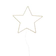 High quality cooking, worth a stop! Deco Lumineuse Etoile En Metal Dore Mila Maisons Du Monde