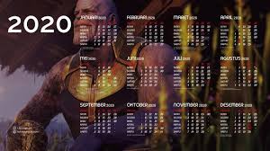 Tema natal tahunan yang dikeluarkan oleh dua lembaga kristen ini akan menjadi acuan bagi seluruh gereja di indonesia dalam menyambut perayaan kelahiran yesus. Download 30 Desain Kalender 2020 Super Keren
