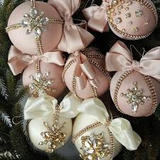 Bohemian dream catcher with moon star design ，hanging in the living room or balcony of your home, are perfect home decoration and beautiful wall art. Christmas Rhinestones Ornaments Handmade Balls In Gift Box Etsy In 2021 Fancy Christmas Ornaments Christmas Ornaments Homemade Jeweled Christmas Trees