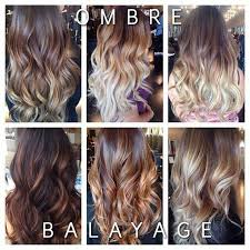 difference between balaye and ombre hair balayage hair