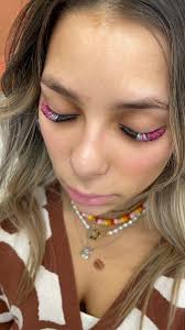 Colored lashes add such a fun pop to your lash sets #coloredlashes  #lashextensions#lasheducation #idahofallslashes