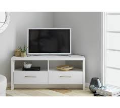 Buy Argos Home Venice 2 Drawer Large Corner Tv Unit White Tv Stands Argos Corner Tv Unit Large Corner Tv Unit Modern Corner Tv Stand
