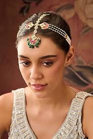 Buy Polki Matha Patti for Women Online from India's Luxury Jewellery  Designers 2025