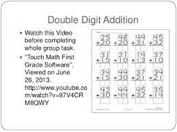 Double digit addition worksheet pdf is a good resource for children in kindergarten, 1st grade,2nd grade, 3rd grade,4th grade and 5th grade. Incredible Touch Math Addition Worksheets Jaimie Bleck