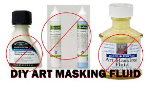 Arthack Diy Art Masking Fluid Make Your Own Resist For Watercolour Watercolor Masking Fluid Diy Watercolor Watercolour Painting