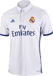 Check out our real madrid jersey selection for the very best in unique or custom, handmade pieces from our men's clothing shops. Adidas Real Madrid Jersey 2016 17 Real Madrid Home Jerseys