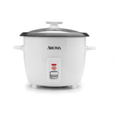 After making your selection, select whether you are cooking white or brown rice by pressing their respective buttons. Aroma 14 Cup Cooked 3qt Pot Rice Cooker White Walmart Com Walmart Com