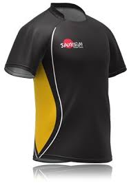 Black And Yellow Jersey Design Volleyball Black And Yellow Samurai Rugby Shirt Design Get Is Customised For Your Team Www Samurai Sports Com Sports Jersey Design Rugby Shirt Rugby Uniform