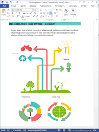 How to make a creative timeline on powerpoint | powerpoint show. How To Export Infographics To Ms Word