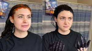 If your hair dye color is too bright, you can use fresh lemon to wash your hair, which will help you fade hair color gradually. Dyeing My Hair Twice In One Day Youtube