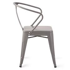 Cheap looking and made in china. Set Of 4 Stackable Tolix Style Metal Chairs Arm Chair Kitchen Dining Side Chair Walmart Canada