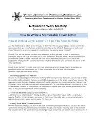 These tips from it career coaches and insiders will make your cover letter stand out. How To Write A Memorable Cover Letter