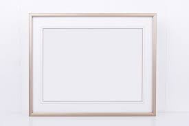 Free for commercial use no attribution required high quality images. Mockup Plain Thin Landscape Gold Frame On A White Background Overlay Your Quote Promotion Headline Or Design Great For Small Businesses Lifestyle Bloggers Social Media Campaigns Stock Photo Adobe Stock