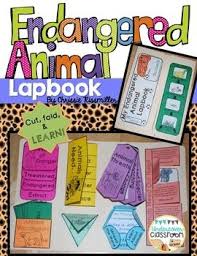 Endangered Animals Lapbook Passages Endangered Species Endangered Animals Endangered Climate Change Activities