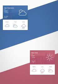 And when hovered over, it seems as if like you actually press a button. Css3 Svg Material Design Weather Card Animation On Behance