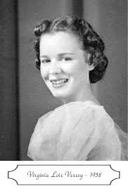 My mother. Virginia Vessey, 1938 Rose Festival Princess Roosevelt High  School.