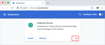 How To Install Or Remove The Kaspersky Security Browser Extension