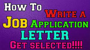 Follow the salutation with a colon, a space, and then start the first paragraph of your letter. How To Write A Job Application Letter And Get Selected Youtube