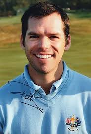 Paul Casey Ryder Cup signed 12x8 inch photo